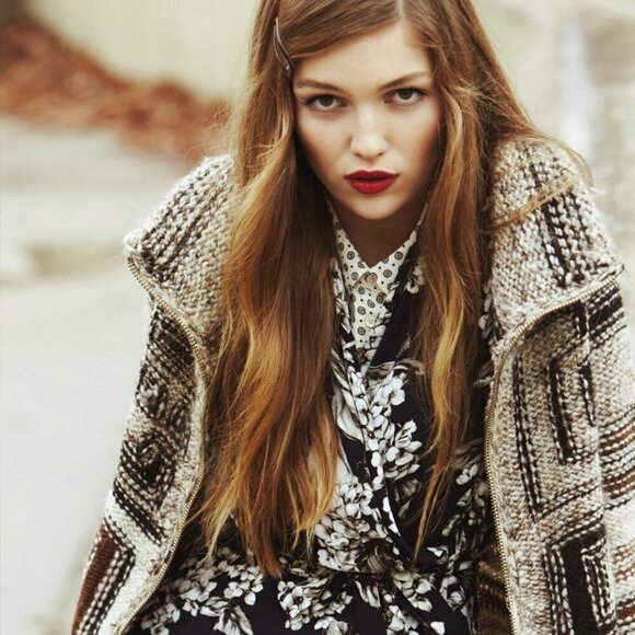 Wilfred Free Wool Alpaca Zip Sweater - Picture 2 of 9